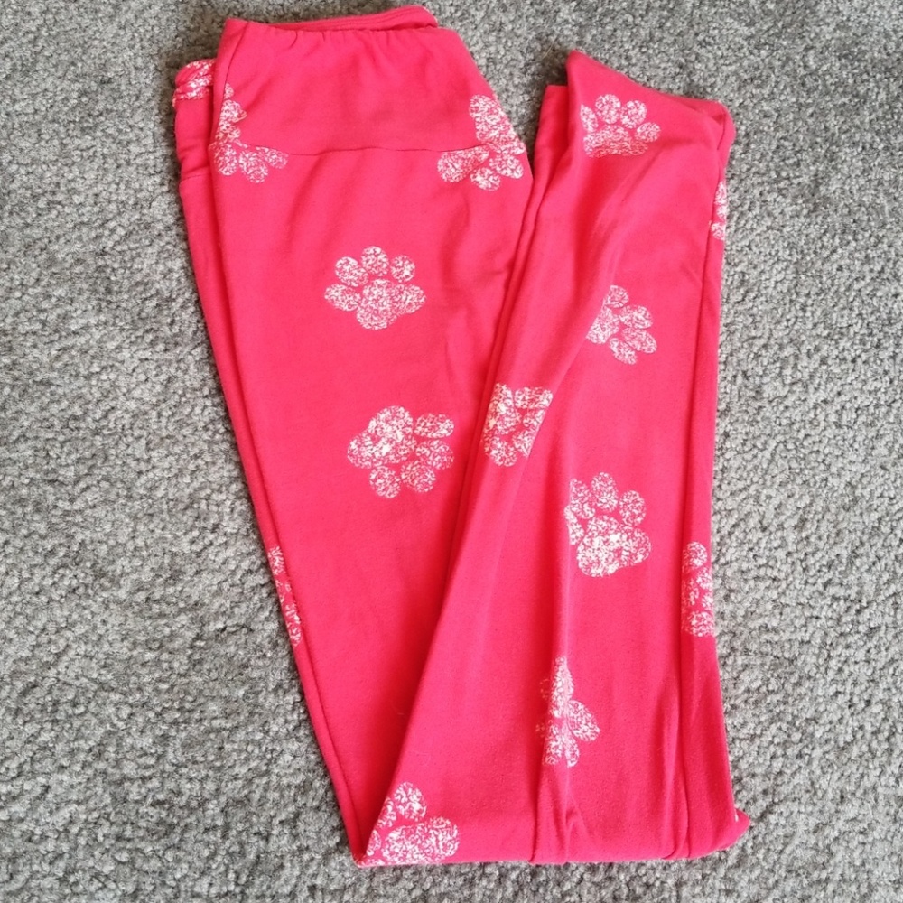 Lularoe OS pawprint leggings 🐾